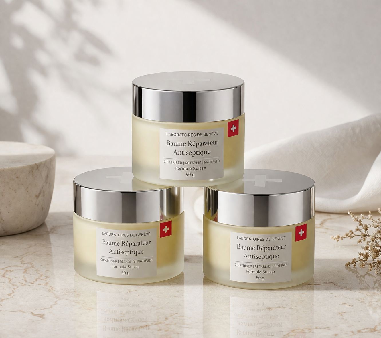 Baume Réparateur Antiseptique de Laboratoires de Genève